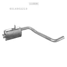 EDEX 13.15 - Kipufogó közép dob MERCEDES 207 D 2.3, 2.3 D, 3.0 D (1982-1989)