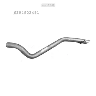   EDEX 13.188 - Kipufogó kipufogó cső MERCEDES VITO - 639 111 2,1, 3,2, 3,5, 3,7, 109, 111, 115 (2003-2014)