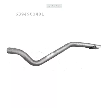 EDEX 13.188 - Kipufogó kipufogó cső MERCEDES VITO - 639 111 2,1, 3,2, 3,5, 3,7, 109, 111, 115 (2003-2014)