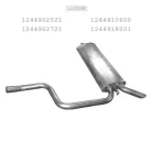EDEX 13.19 - Kipufogó hátsó dob MERCEDES 200 - T124 2.0, 2.0 D, 2.3, 2.5 D (1985-1993)