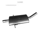 EDEX 13.23 - Kipufogó közép dob MERCEDES A160 - W169 2.0 D (2004-2012)