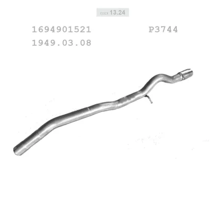 EDEX 13.24 - Kipufogó kipufogó cső MERCEDES A160 - W169 2.0 D (2004-2012)