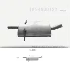 EDEX 13.350 - Kipufogó hátsó dob MERCEDES A200 - W169 2.0 D (2004-2012)