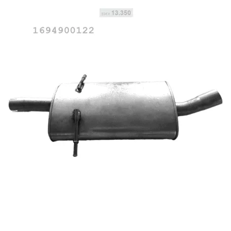 EDEX 13.350 - Kipufogó hátsó dob MERCEDES A200 - W169 2.0 D (2004-2012)