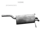 EDEX 13.420 - Kipufogó hátsó dob MERCEDES C180 - T203 2.0 (2000-2002)