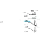 EDEX 13.429 - Kipufogó hátsó dob MERCEDES VIANO - W639 2,1, 3, 2.2, 3.0, 3.5, 3.7 (2003-2014)