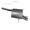   EDEX 13.60 - Kipufogó hátsó dob MERCEDES C180 - T203 2.0 (2000-2002)
