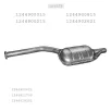   EDEX 13.73 - Kipufogó közép dob MERCEDES 200 - W124 2.0, 2.0 D, 2.3, 2.5 D (1993-1995)