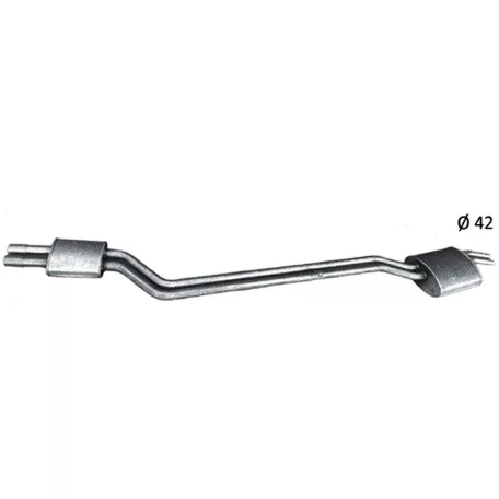 EDEX 13.951 - Mercedes 250/ 280 W123 kipufogó közép dob