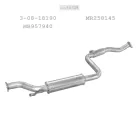 EDEX 14.129 - Kipufogó közép dob MITSUBISHI CARISMA 1.6, 1.9 D (1996-2001)