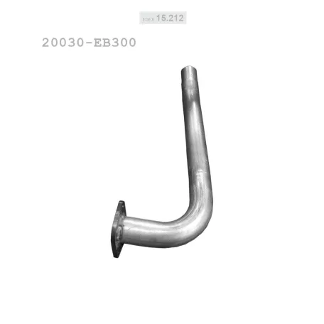 EDEX 15.212 - Kipufogó kipufogó cső NISSAN NAVARA 2.5 D (2005-2012)
