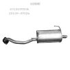   EDEX 15.455 - Kipufogó hátsó dob NISSAN NOTE 1.2 (2012-2017)