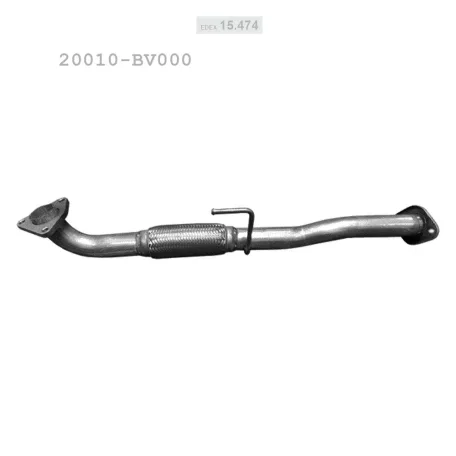 EDEX 15.474 - Kipufogó kipufogó cső NISSAN PRIMERA 1.9 D (2003-2007)