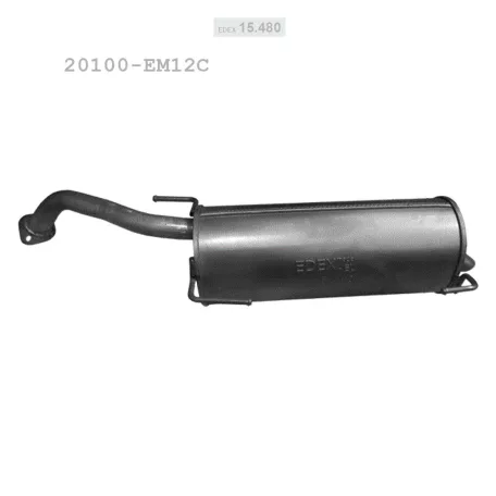 EDEX 15.480 - Kipufogó hátsó dob NISSAN TIIDA 1.6 (2007-2011)
