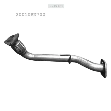 EDEX 15.481 - Kipufogó kipufogó cső NISSAN ALMERA 1.5 D (2003-2006)
