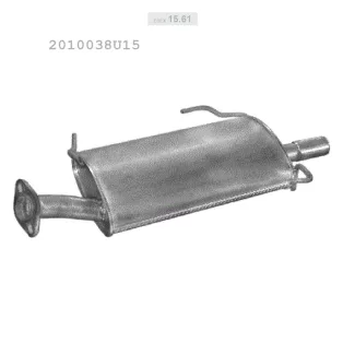  EDEX 15.61 - Kipufogó hátsó dob NISSAN MAXIMA QX 2.0, 3.0 (1994-2000)