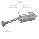 EDEX 15.69 - Kipufogó hátsó dob NISSAN MICRA 1.0, 1.3, 1.4 (1992-2002)