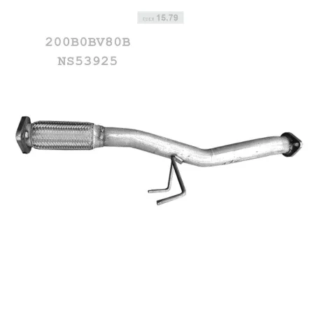 EDEX 15.79 - Kipufogó kipufogó cső NISSAN JUKE 1.2 (2014-)