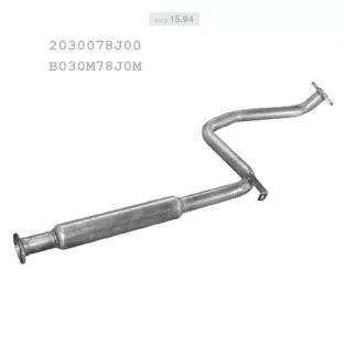  EDEX 15.94 - Kipufogó közép dob NISSAN PRIMERA 2.0 (1999-2002)