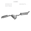   EDEX 16.80 - Kipufogó közép dob ALFA ROMEO 155 1.7, 1.8, 2.0, 2.5 (1992-1996)