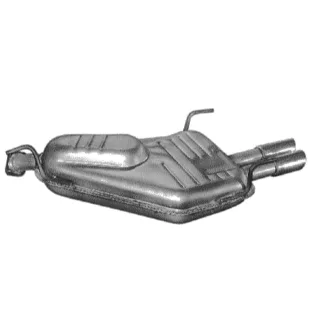 EDEX 17.282 - Opel Vectra B 2-5 / 2.6 kipufogó hátsó dob