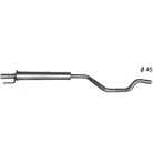 EDEX 17.288 - Opel Meriva A 1.7 D kipufogó közép dob