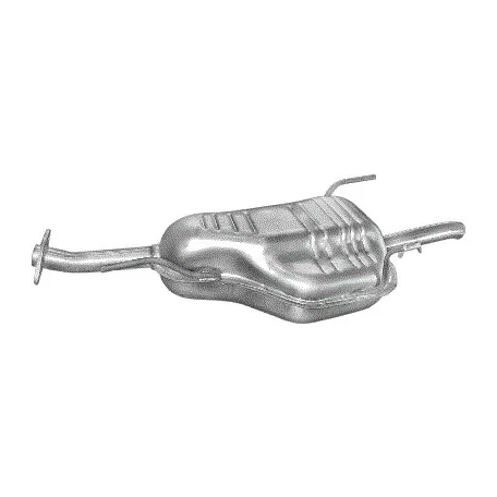 EDEX 17.295 - Opel Astra G 1.8 kipufogó hátsó dob