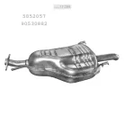 EDEX 17.299 - Kipufogó hátsó dob OPEL ASTRA G 1.7 D, 2.0 D (1998-2004)