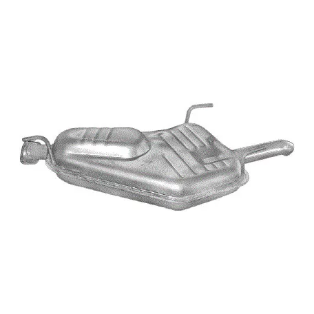 EDEX 17.302 - Opel Vectra B kipufogó hátsó dob