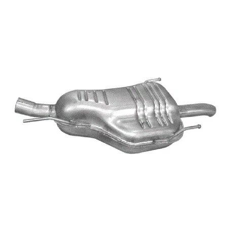 EDEX 17.313 - Opel Astra G kipufogó hátsó dob