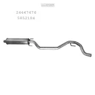 EDEX 17.317 - Kipufogó közép dob OPEL VECTRA C 1.9 D, 2.0 D, 2.2 D (2002-2009)