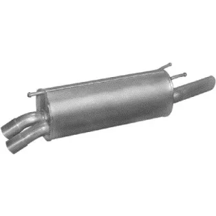 EDEX 17.324 - Opel Omega B kipufogó hátsó dob