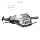 EDEX 17.327 - Kipufogó hátsó dob OPEL ZAFIRA A 2.0 D, 2.2 D (2000-2005)