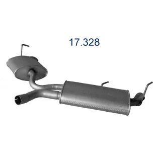 EDEX 17.328 - Opel Signum / Vectra C kipufogó rendszer