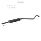 EDEX 17.333 - Kipufogó közép dob OPEL ASTRA G 1.2, 1.4 (2004-2014)