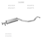 EDEX 17.38 - Kipufogó közép dob OPEL VECTRA A 1.8, 2.0 (1988-1995)