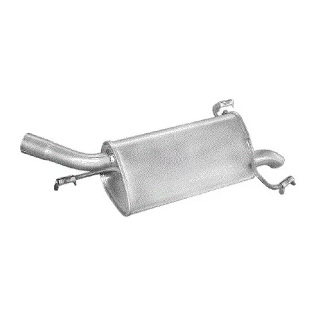 EDEX 17.532 - Opel Corsa C 1.7d kipufogó hátsó dob