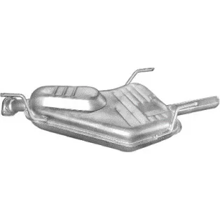 EDEX 17.602 - Opel Vectra B kipufogó hátsó dob