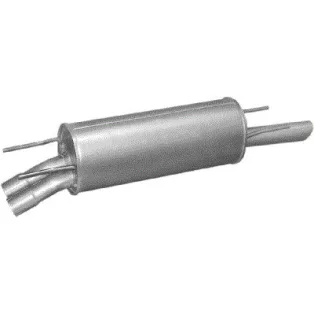 EDEX 17.606 - Opel Omega B kipufogó hátsó dob