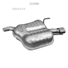 EDEX 17.635 - Kipufogó hátsó dob OPEL VECTRA C 2.2 (2002-2008)