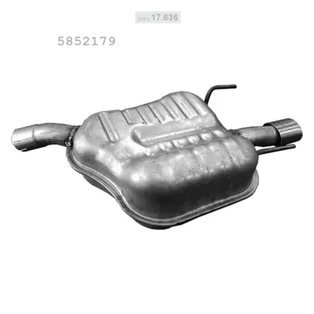 EDEX 17.636 - Kipufogó hátsó dob FIAT CROMA 1.9 D, 2.0 D, 2.2 D (2002-2011)