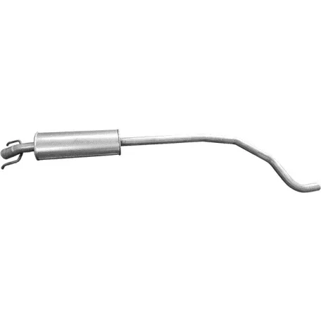 EDEX 17.671 - Opel Corsa D kipufogó közép dob