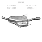 EDEX 17.681 - Kipufogó hátsó dob OPEL ASTRA H 1.6, 1.8 (2006-2009)