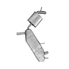 EDEX 17.687 - Opel Signum / Vectra C kipufogó hátsó dob