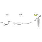 EDEX 17.699 kipufogó hátsó dob - Opel Mokka / Chevrolet Trax