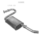 EDEX 19.213 - Kipufogó hátsó dob CITROEN JUMPER 2.5 D (1994-2002)