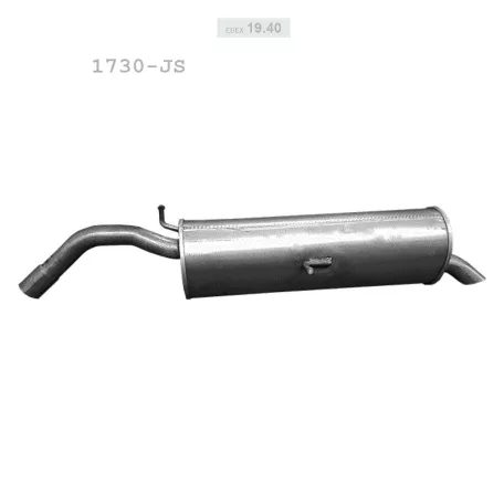 EDEX 19.40 - Hátsó kipufogó 1.2 /1.6 THP / VTi (2008-2018) CITROEN C4 / DS4 / PEUGEOT 308 / 3008