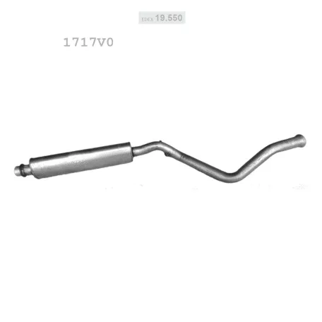 EDEX 19.550 - Kipufogó közép dob CITROEN C4 2.0 (2003-)