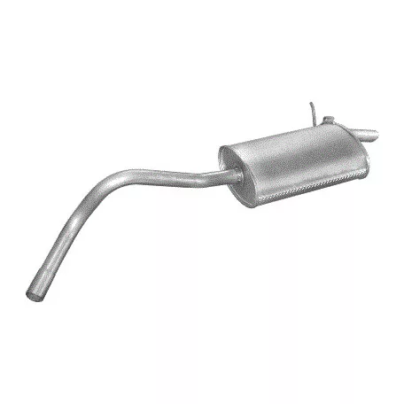EDEX 21.262 - Kipufogó hátsó dob NISSAN KUBISTAR I 1.2 (1989-)