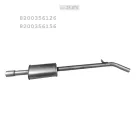 EDEX 21.570 - Kipufogó közép dob RENAULT MODUS 1.2, 1.4 (2006-)